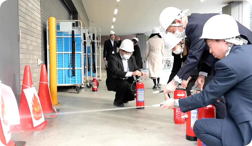 社員の安全確保2